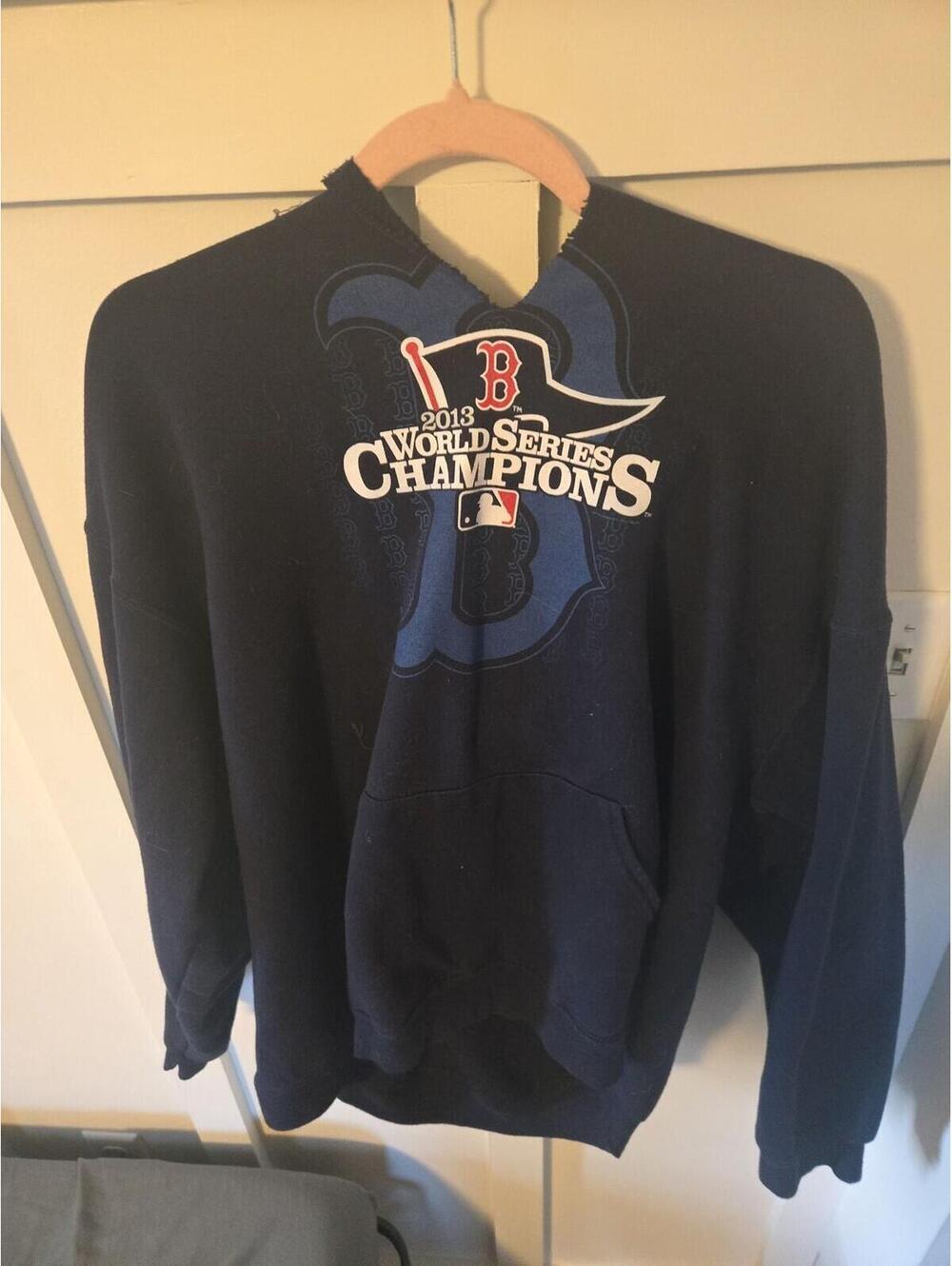 2013 Boston Red Sox World Series Champions Jerzees Hoodie 2XL